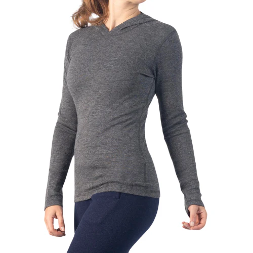 Women's Alpaca Wool Pullover Hoodie by Arms of Andes - Image 8