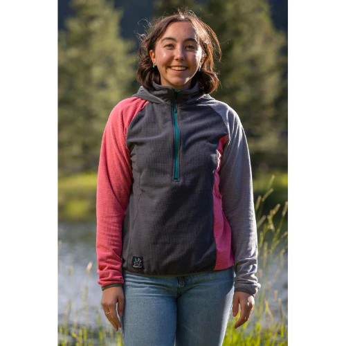 Women's Half Zip Fleece Pullover by SkyGOAT - Image 3