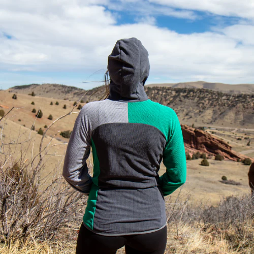 Women's Half Zip Fleece Ultralight Pullover by SkyGOAT - Image 6