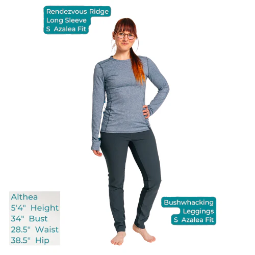 Women's Rendezvous Ridge Long Sleeve by Alpine Fit - Image 12