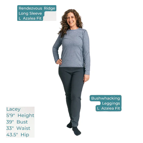 Women's Rendezvous Ridge Long Sleeve by Alpine Fit - Image 16