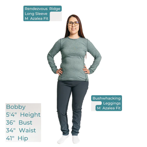 Women's Rendezvous Ridge Long Sleeve by Alpine Fit - Image 18
