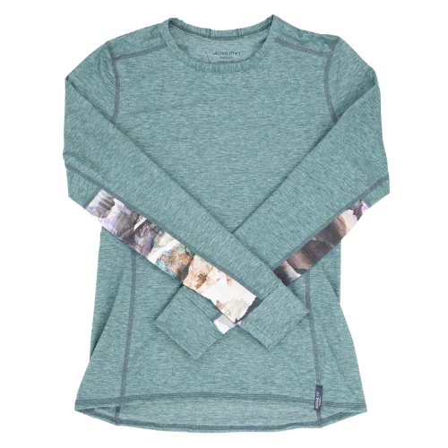 Women's Rendezvous Ridge Long Sleeve by Alpine Fit - Image 2