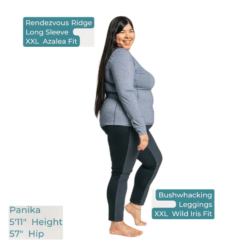 Women's Rendezvous Ridge Long Sleeve by Alpine Fit - Image 21