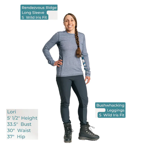 Women's Rendezvous Ridge Long Sleeve by Alpine Fit - Image 9