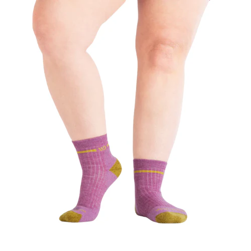 Women's Stripe Cushioned Quarter Crew Socks by WIDE OPEN Socks - Image 10