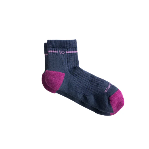 Women's Stripe Cushioned Quarter Crew Socks by WIDE OPEN Socks - Image 3